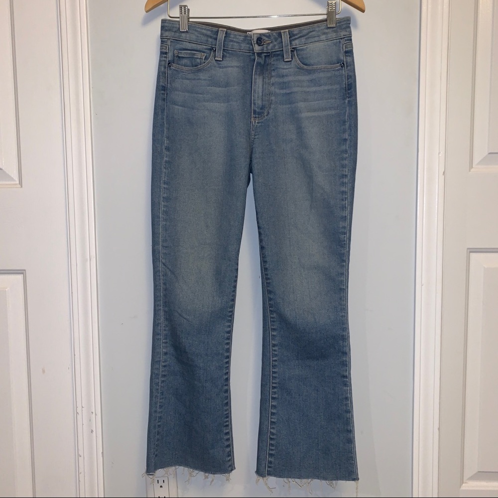 PAIGE Colette Crop Flare Jeans